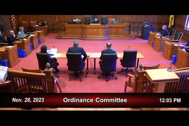 11/28/23 City Council Ordinance Meeting #1