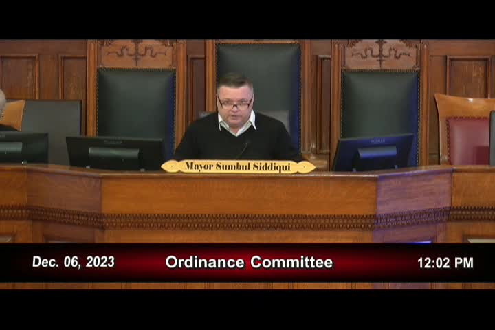 12/6/23 City Council Ordinance Meeting