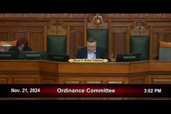11/21/24 City Council Ordinance Meeting