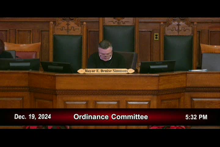 12/19/24 City Council Ordinance Meeting