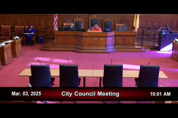 3/3/25 City Council Special Meeting