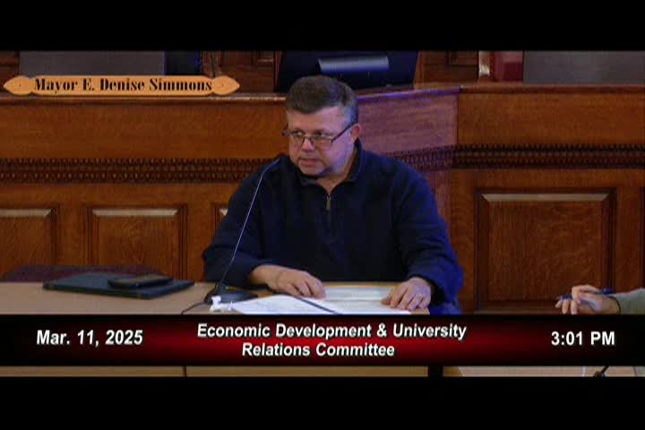 3/11/25 Economic Development Committee Meeting