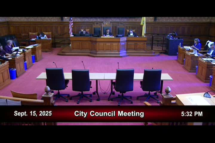 9/15/25 City Council Meeting