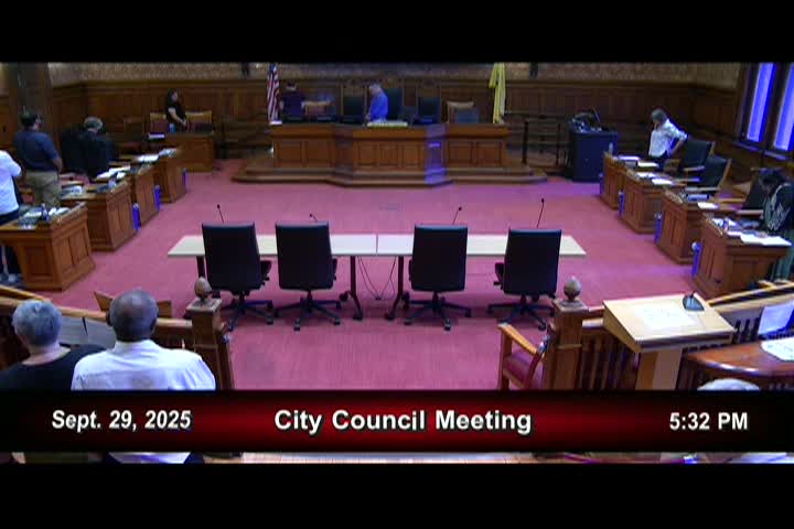 9/29/25 City Council Meeting