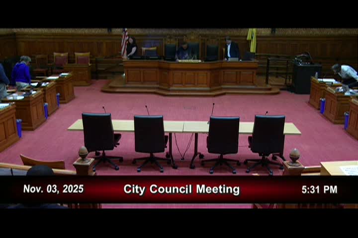 11/3/25 City Council Meeting