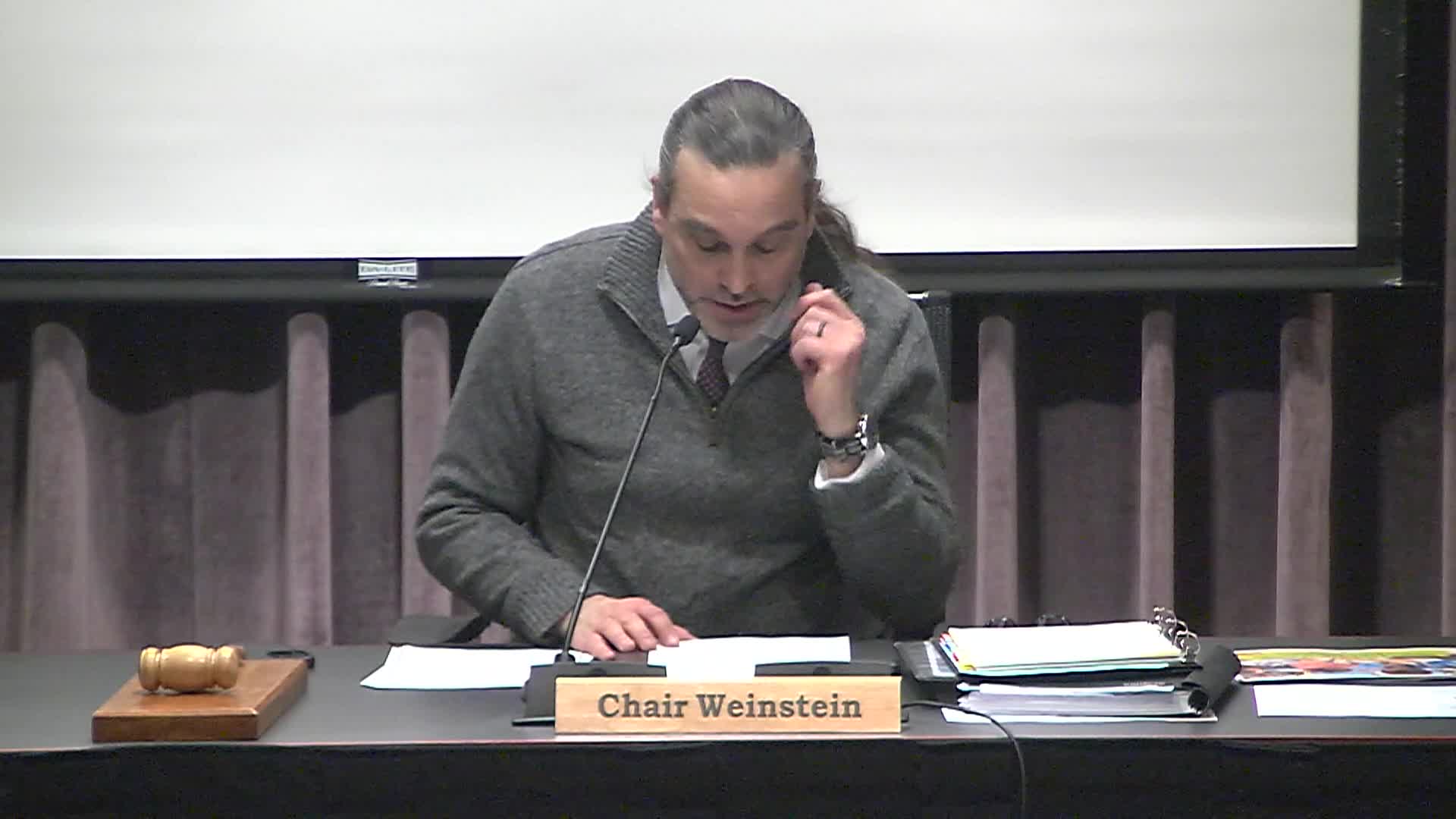 School Committee Regular Meeting 1/20/26