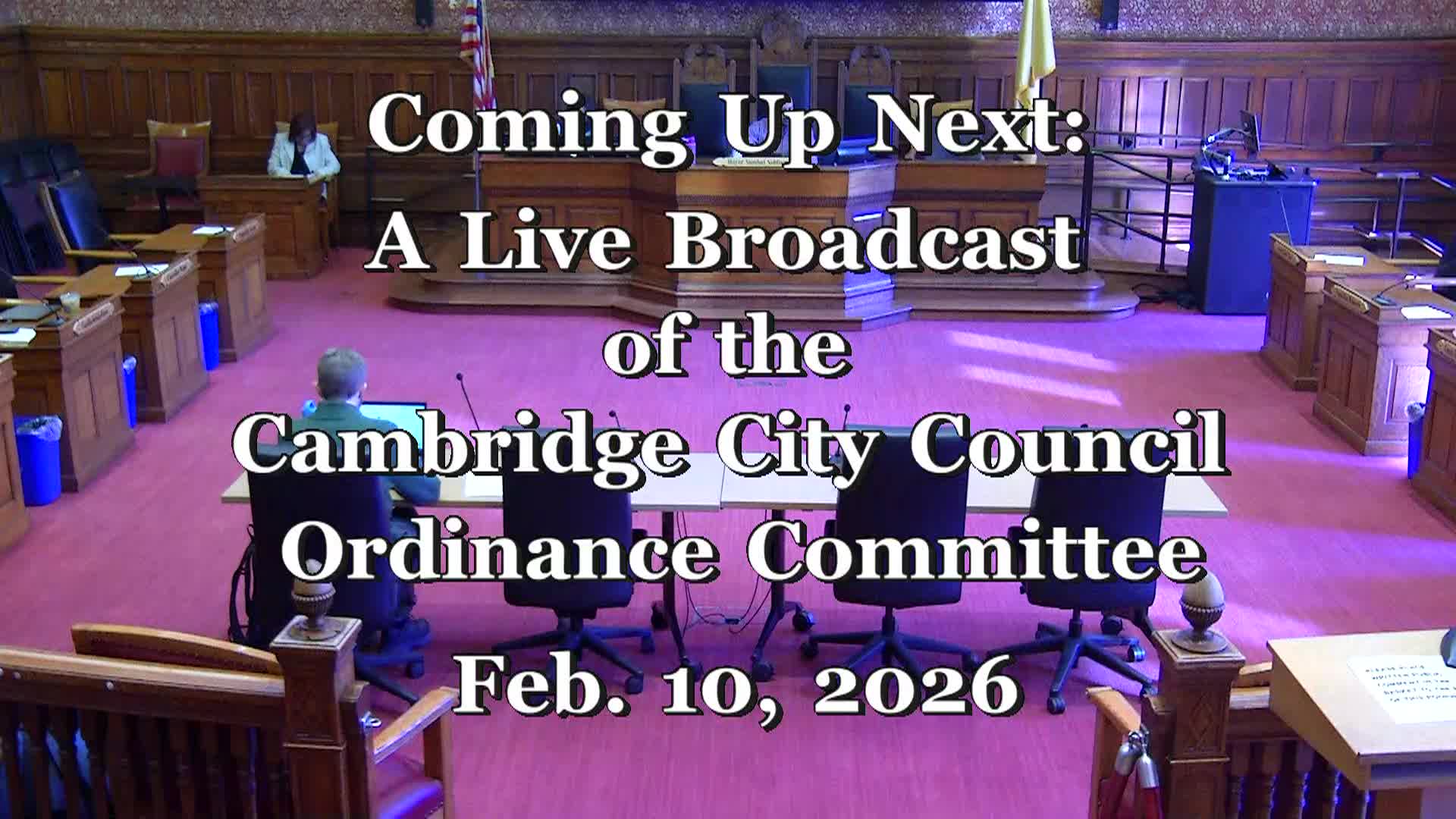 2/10/26 Ordinance Committee Meeting
