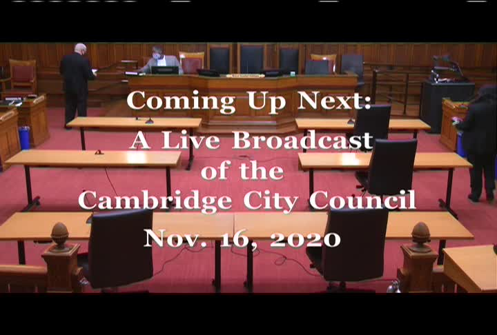 11/16/2020 City Council Meeting