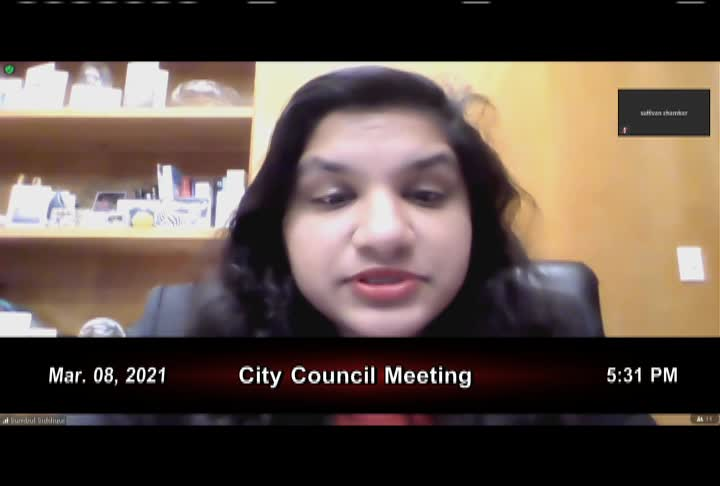 3/8/2021 City Council Meeting