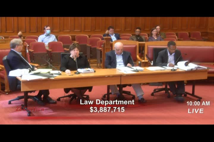 5/10/2022 City Finance Committee Hearing